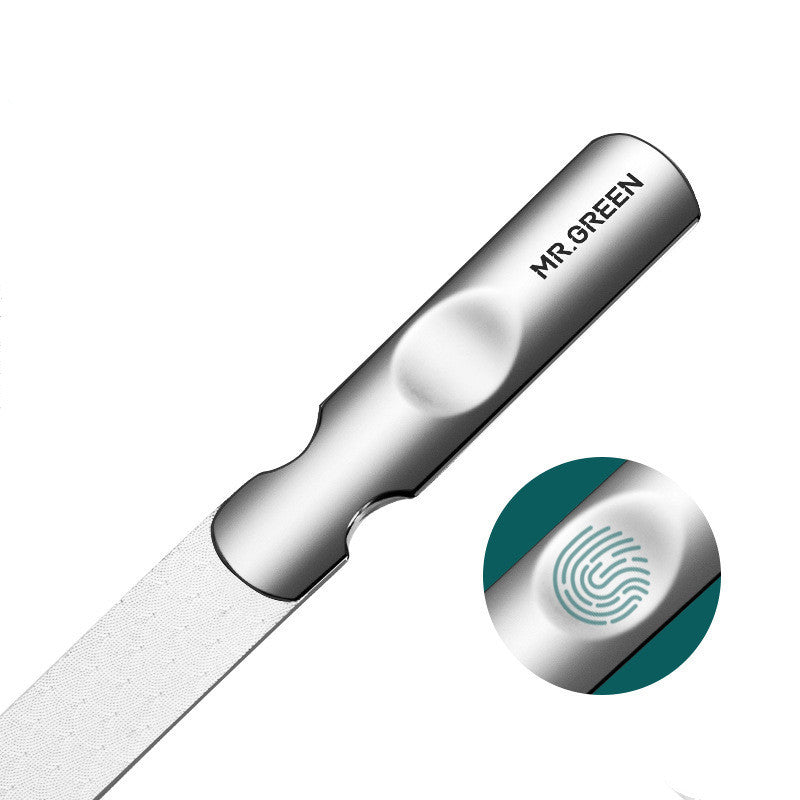 Limes à  ongles  en acier inoxydable - Manucure Professionnelle & précise