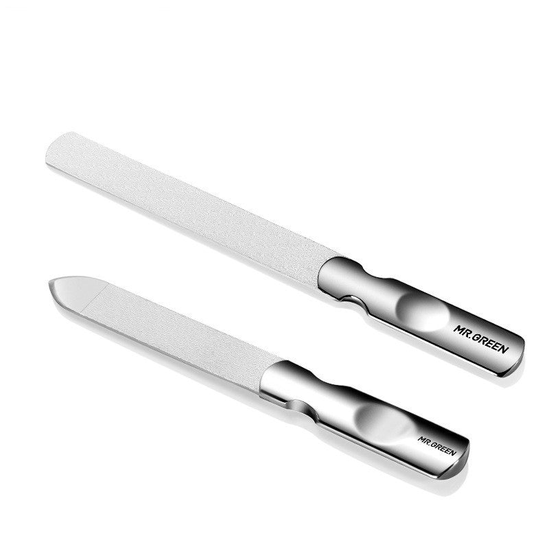 Limes à ongles en acier inoxydable - Manucure Professionnelle & précise