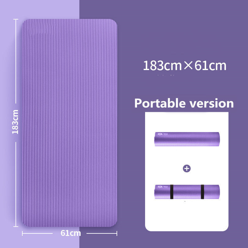 Tapis de Yoga & Fitness - Confort & Stabilité
