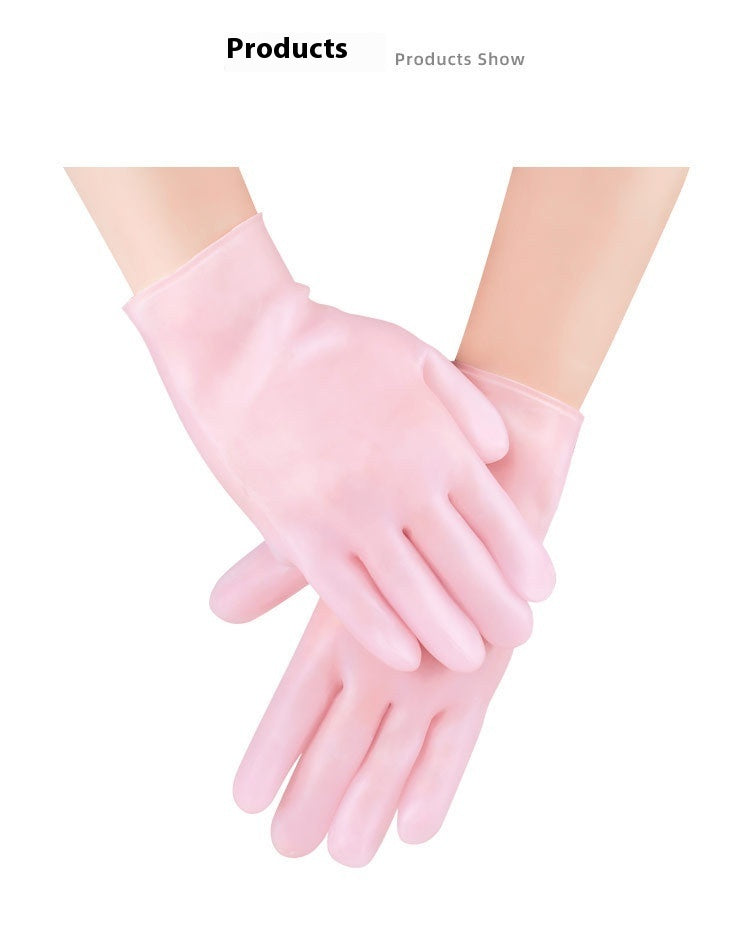 Gants et Chaussettes Hydratants en Silicone