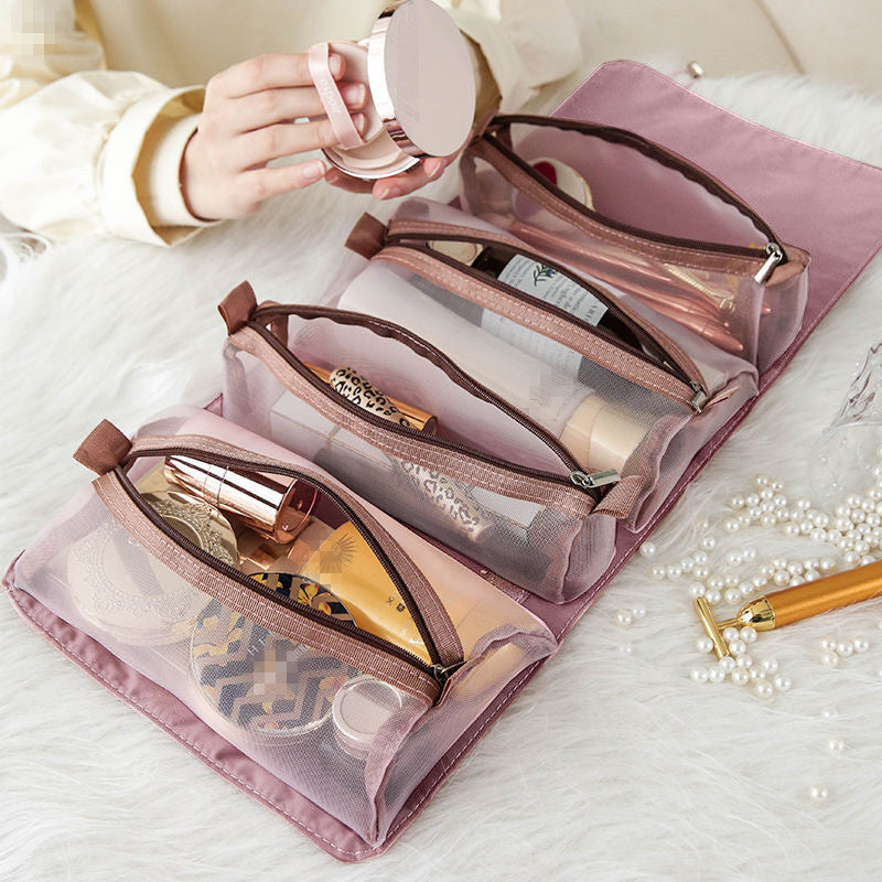 Trousse de voyage pour Femme détachable - Accessoire de rangement élégant
