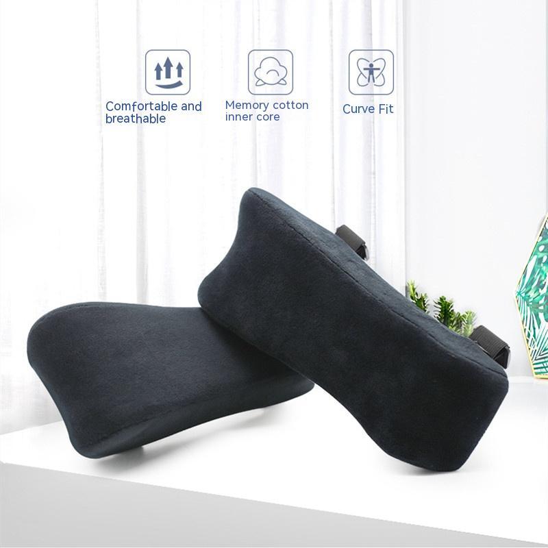 Appui- bras en coton à mémoire de forme avec gel pour fauteuil