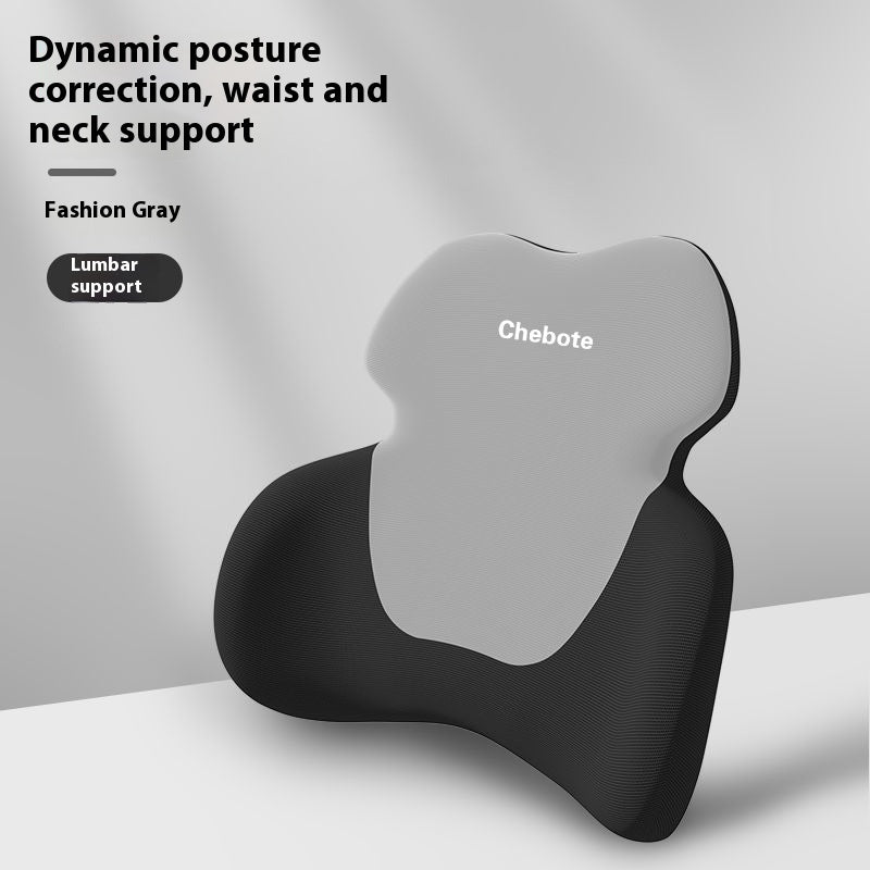 Coussin Dorsal & Appui tête à Mémoire de Forme - Conduite confortable