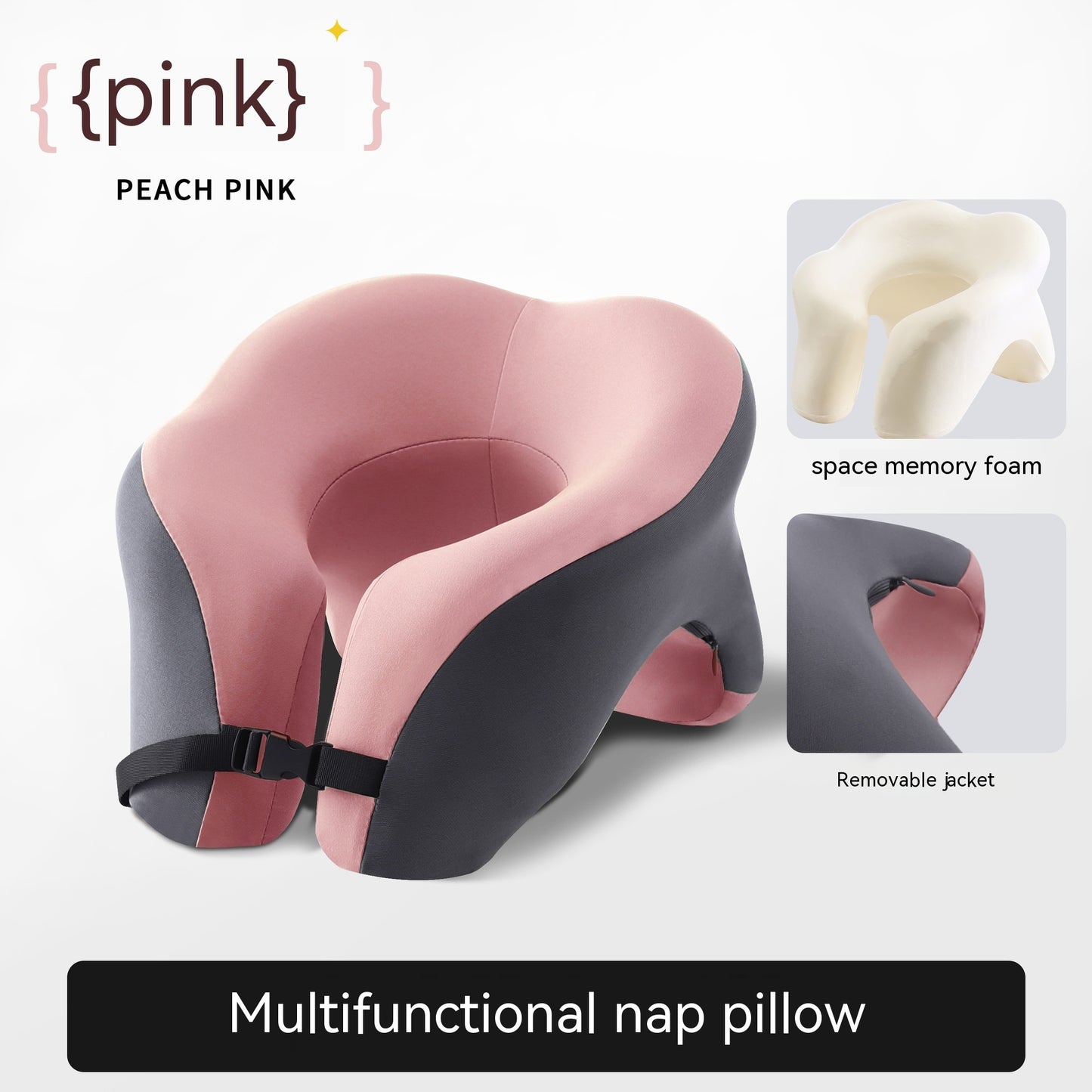 Oreiller Cervical de voyage à Mémoire de forme Multifonctionnel