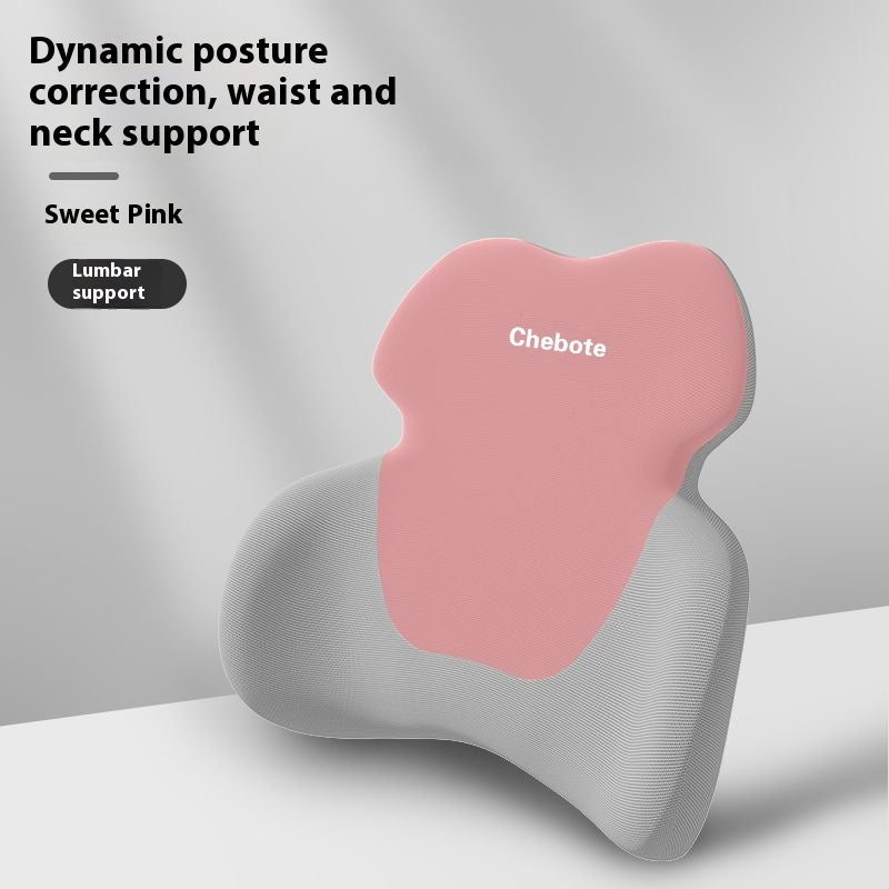 Coussin Dorsal & Appui tête à Mémoire de Forme - Conduite confortable