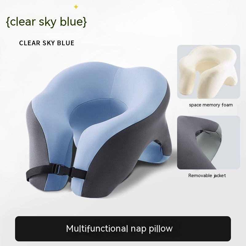 Oreiller Cervical de voyage à Mémoire de forme Multifonctionnel