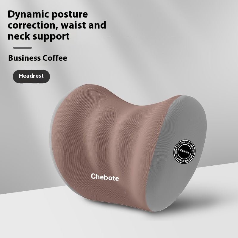 Coussin Dorsal & Appui tête à Mémoire de Forme - Conduite confortable