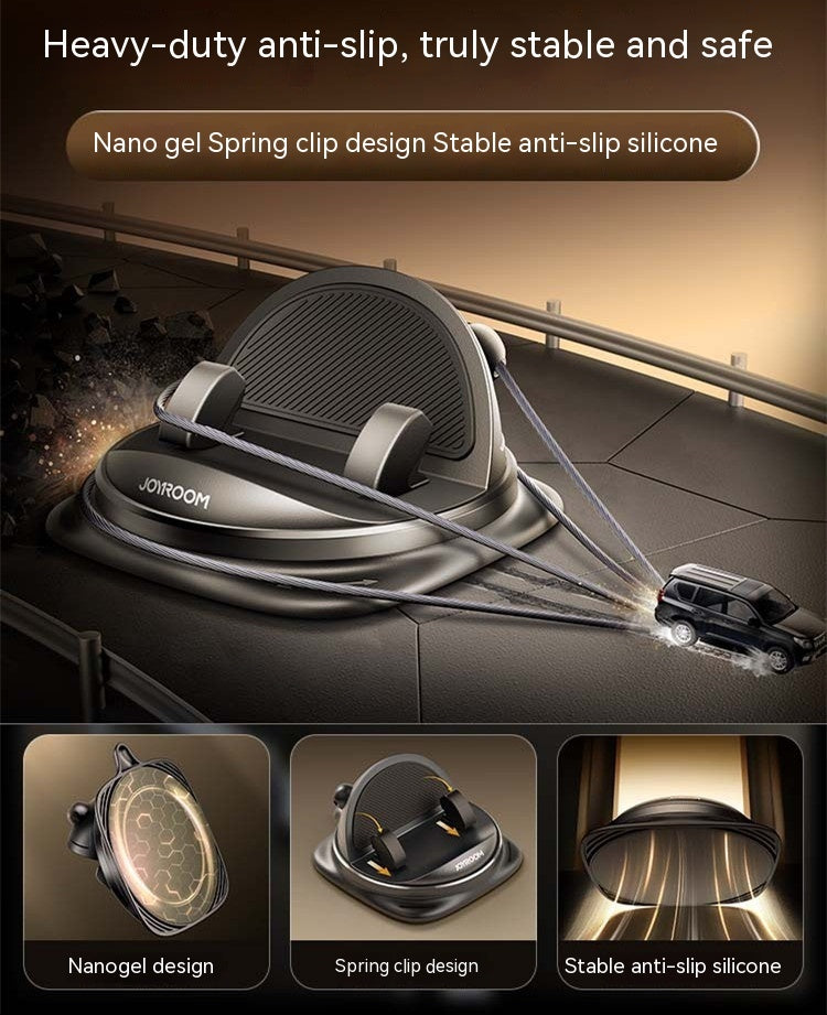 Support téléphone voiture - Stable & Rotatif, idéal pour la navigation