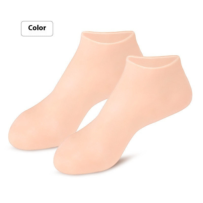Gants et Chaussettes Hydratants en Silicone