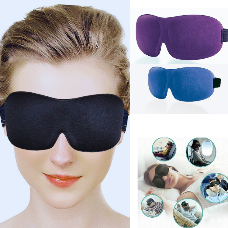 Masque de Sommeil à Mémoire de Forme - Confort & Obscurité