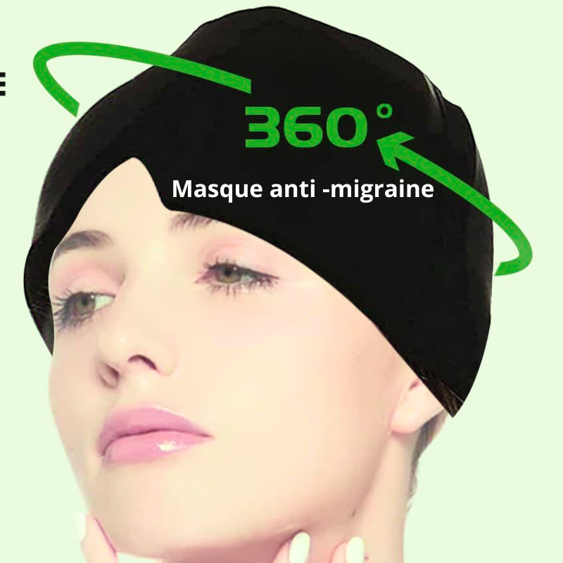 Masque Anti-Migraine en Lycra - Solution naturelle