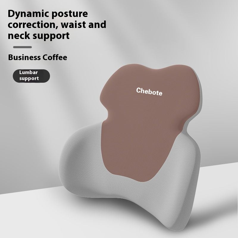 Coussin Dorsal & Appui tête à Mémoire de Forme - Conduite confortable