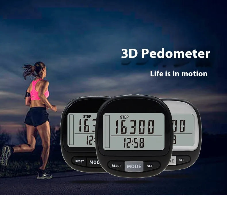 Podomètre 3D multifonction - Suivi précis de vos entraînements