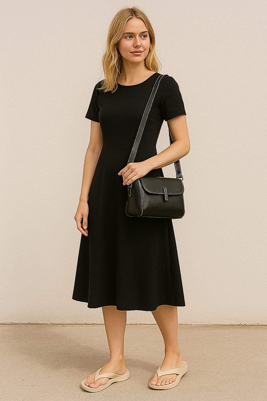 Sac à Main en Cuir Véritable – Élégant, Tendance et Pratique