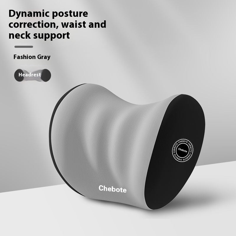 Coussin Dorsal & Appui tête à Mémoire de Forme - Conduite confortable