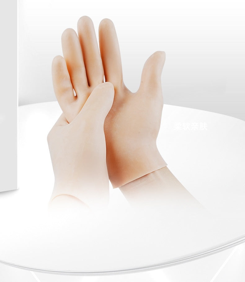 Gants et Chaussettes Hydratants en Silicone