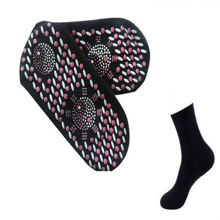 Lot de 3 Chaussettes Chauffantes en Tourmaline- Confort pour les Pieds