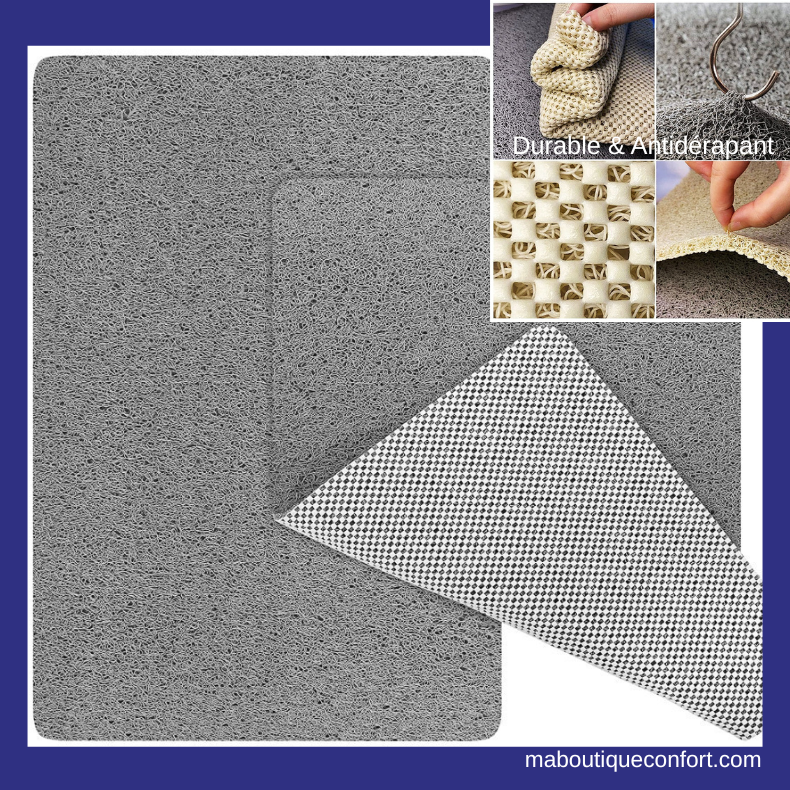 Tapis de Bain Antidérapant & Confortable