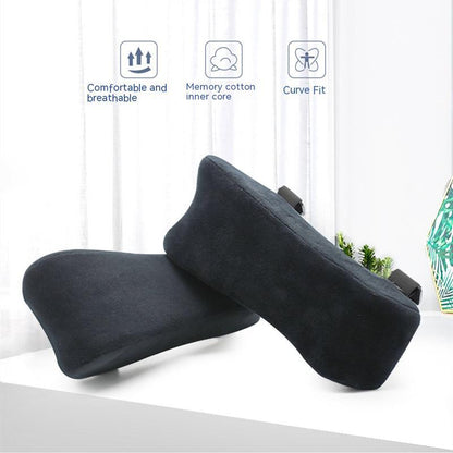 Appui- bras en coton à mémoire de forme avec gel pour fauteuil
