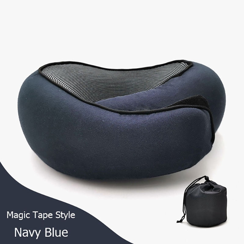 Oreiller de voyage ergonomique en mousse mémoire – Confort Cervical