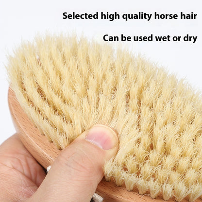 Brosse en Poils de Cheval – Douche, Bain & Massage