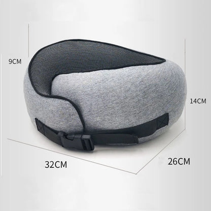 Oreiller de voyage ergonomique en mousse mémoire – Confort Cervical
