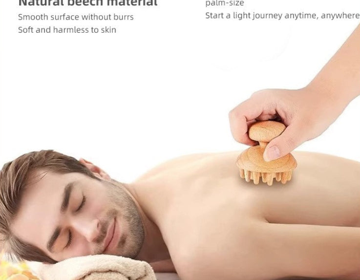 Kit de Massage en Bois – Outils de Drainage et Bien-Être