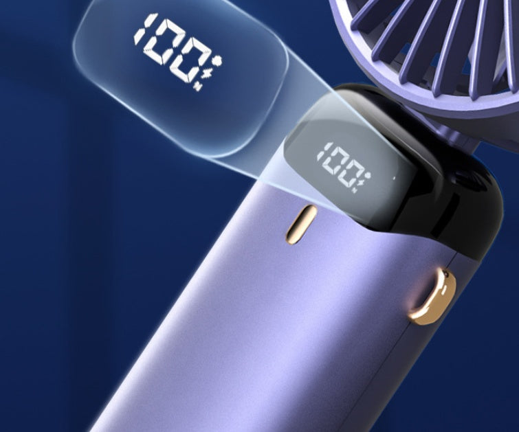 Mini ventilateur Portatif Pliable- léger & silencieux pour l'été