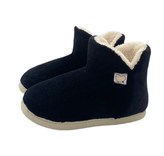 Chaussons  d’intérieur en coton peluche – Unisexe, confortables et chauds