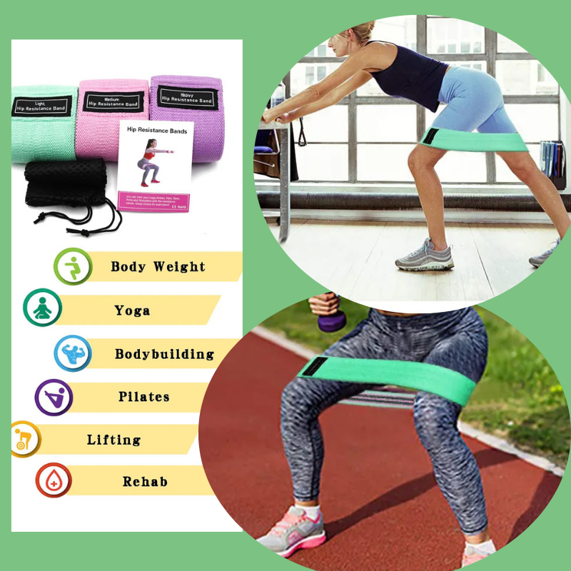 Bande Élastique de Résistance Unisexe – Entraînement Musculation & Fitness