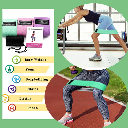 Bande Élastique de Résistance Unisexe – Entraînement Musculation & Fitness