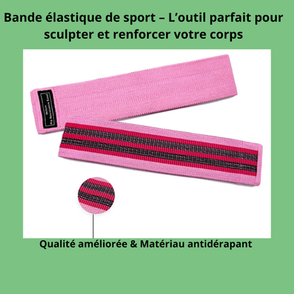 Bande Élastique de Résistance Unisexe – Entraînement Musculation & Fitness