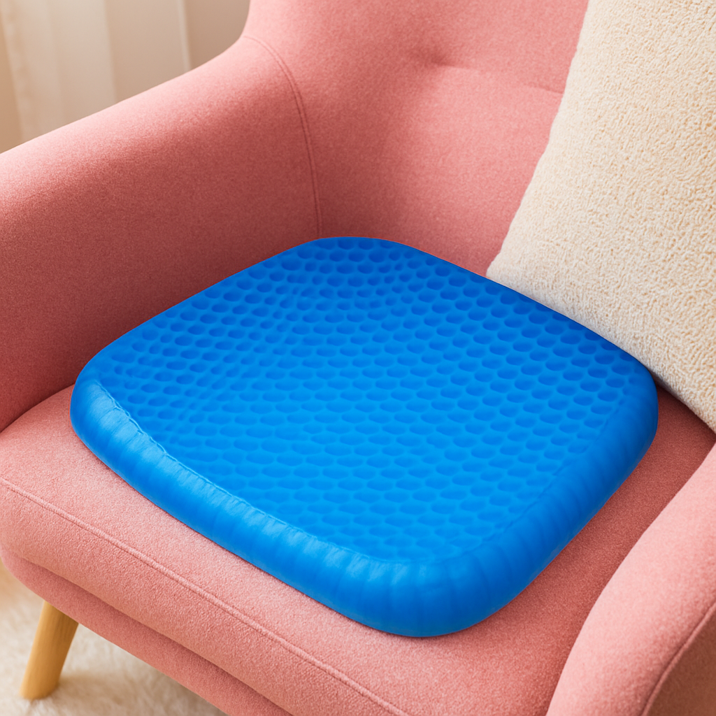 Coussin de Siège en Gel  Confort Lombaire
