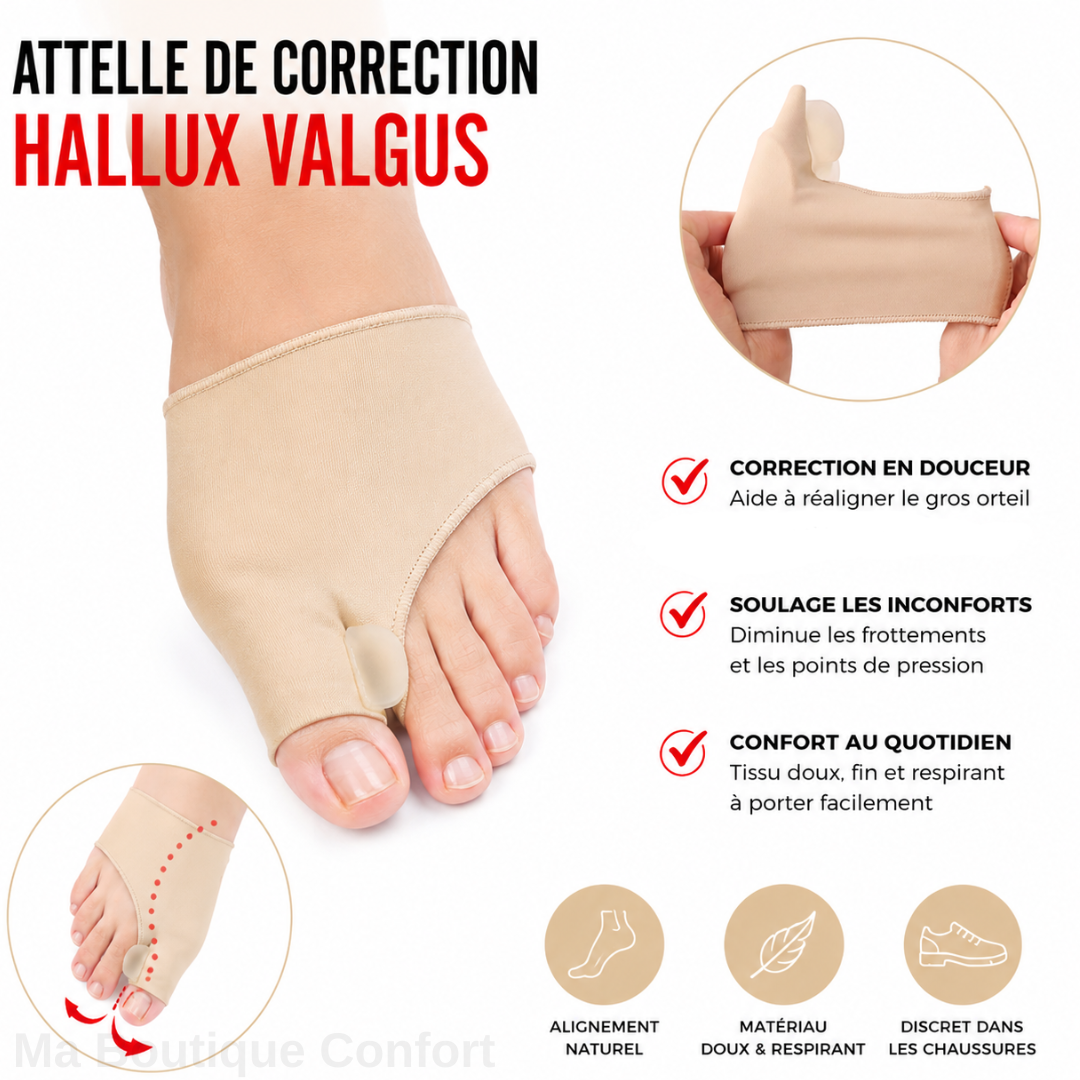 Bienfaits de l'attelle de correction 