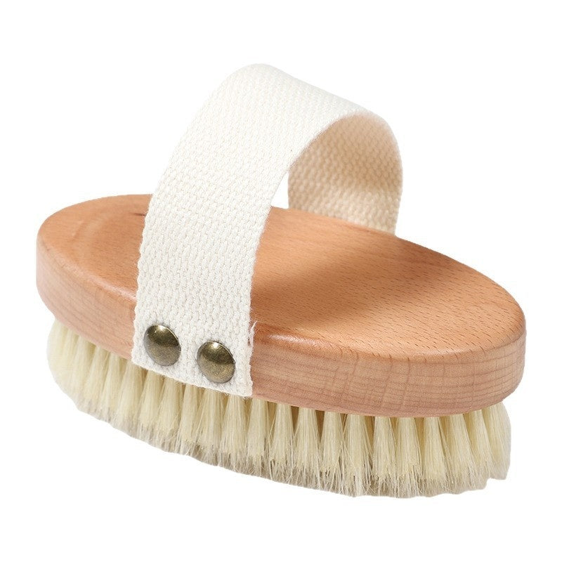 Une brosse massante pour relaxation du corps
