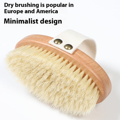 Une brosse de massage qui stimule le flux sanguin