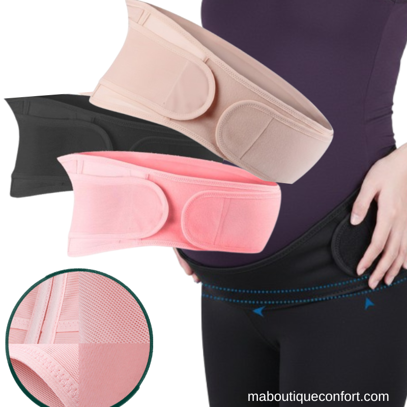 Différentes couleurs de ceinture de grossesse