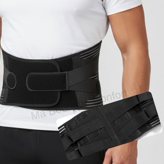 Homme  portant la ceinture