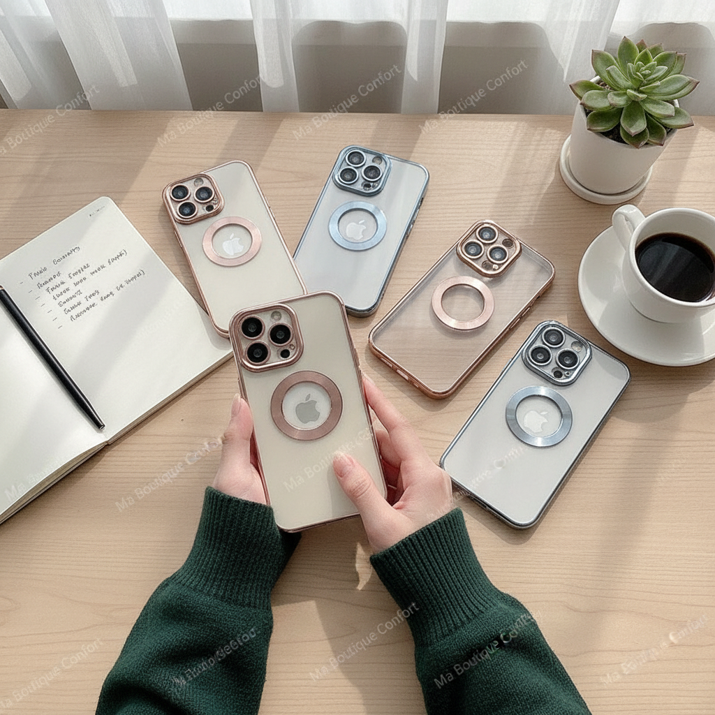 Différentes coques  de protection iphone haut de gamme