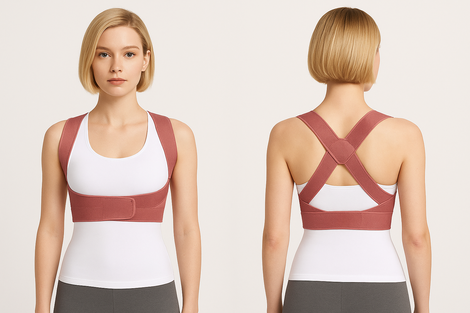 Correcteur de posture discret 