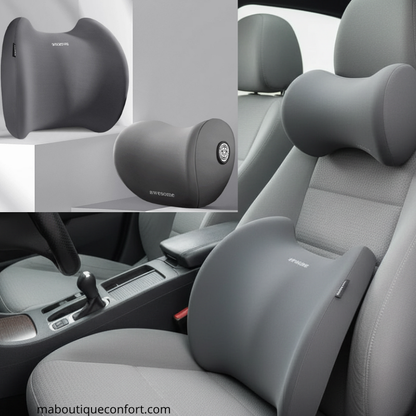 le coussin est sur le siège voiture 