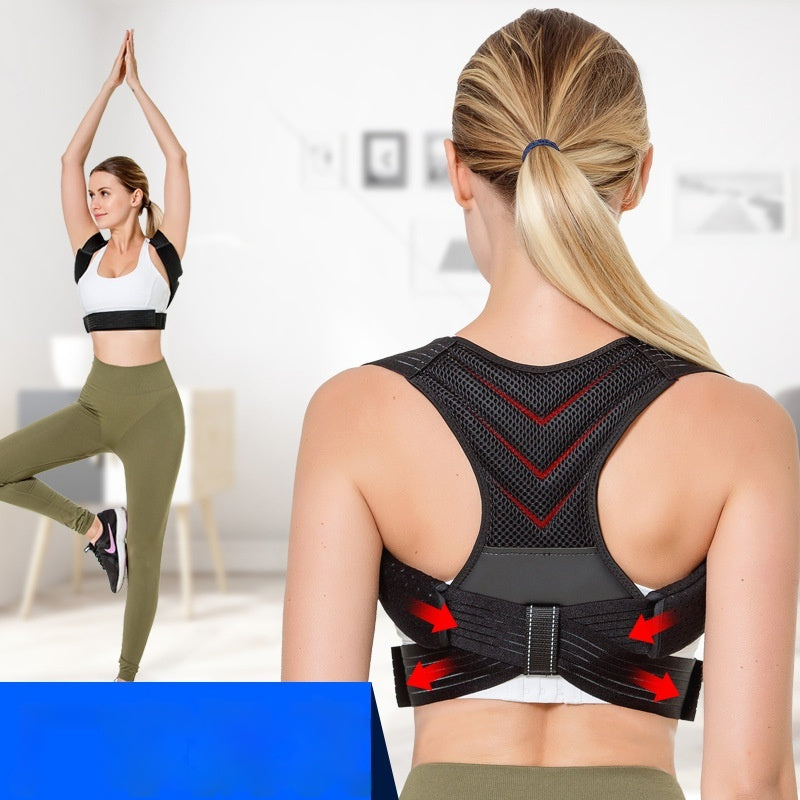 Correcteur de Posture Dorsale - Redresse dos Respirant & Réglable