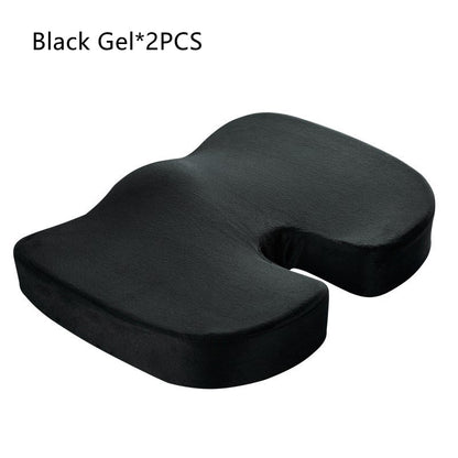Coussin de Siège Ergonomique en Mousse à Mémoire de Forme ou Gel - Prévention des Escarres