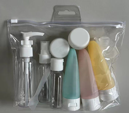 Kit de Flacons et Contenants de Voyage –  Pratique & Réutilisable