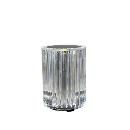 Lampe LED à intensité variable Design Cristal– 16 Couleurs & Télécommande