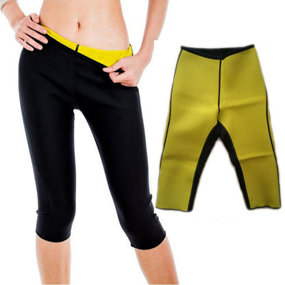 Femme portant le legging  de sauna