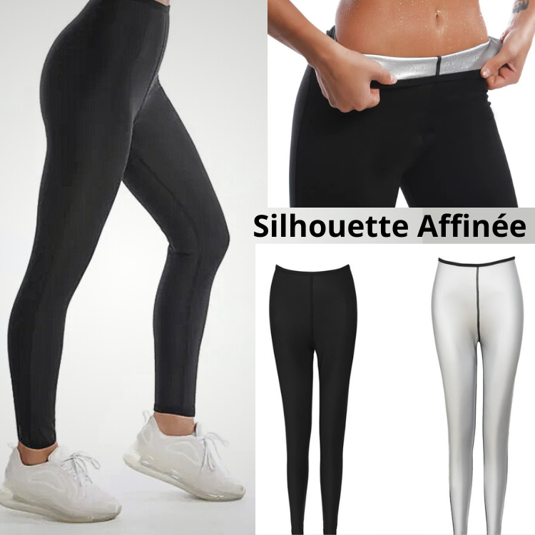 Femme portant le legging de sudation