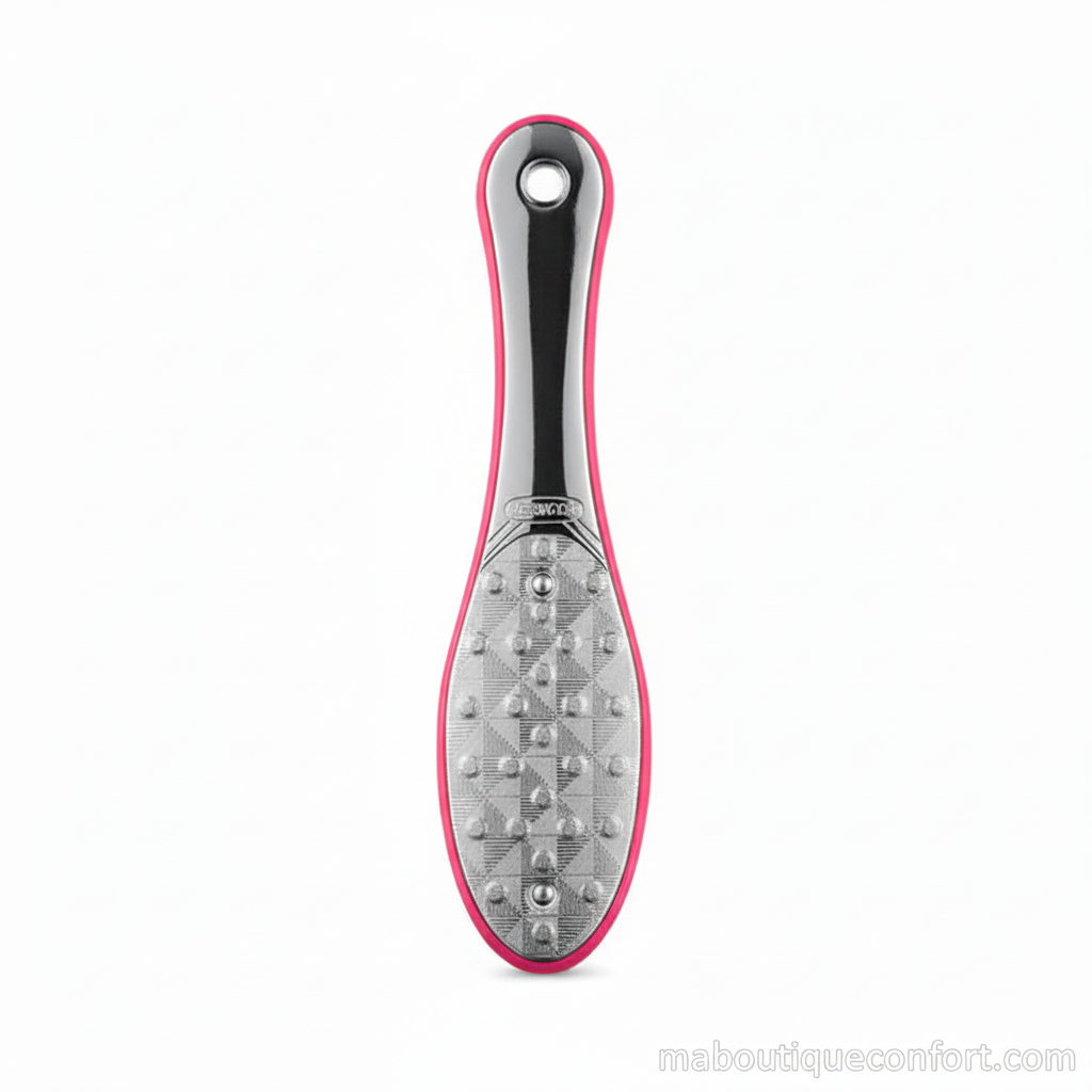 Lime double-face pour exfolier et lisser vos pieds