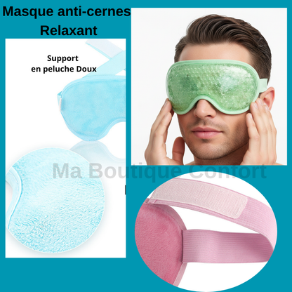 Masque Yeux Froid Décongestionnant - Soulage les Cernes