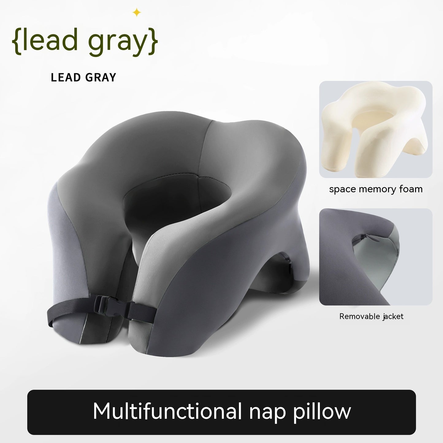 Oreiller Cervical de voyage à Mémoire de forme  Multifonctionnel